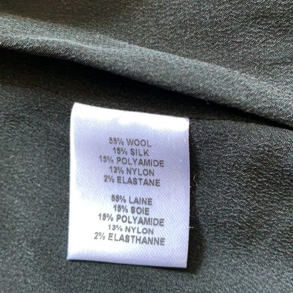 Adam Lippes wool/silk blend grey short jacket S 2 - Picture 9 of 9